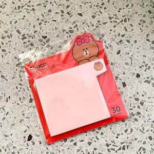 Line friends choco sticky note